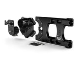 JK/JKU Alpha HD Hinged Spare Tire Carrier & Alpha HD Adjustable Spare Tire Mounting Kit - Complete #4838150