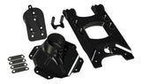 JK/JKU Alpha HD Hinged Spare Tire Carrier & Alpha HD Adjustable Spare Tire Mounting Kit - Complete #4838150