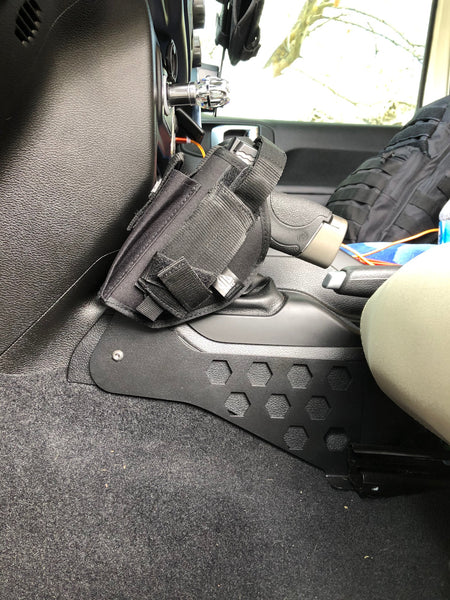 Rifle holder for jeep wrangler hot sale