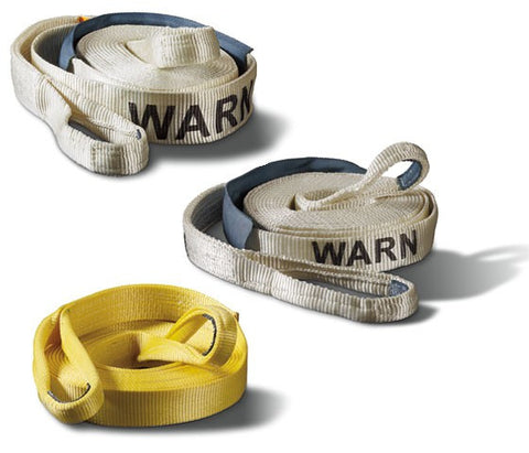 WARN RECOVERY STRAPS - STANDARD - 2" X 30' - 88911