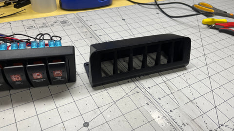 Jeep JL Dashboard Rocker Housing