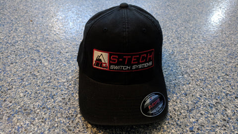 STECH Official Hat <br> Flex Fit <br> BLACK