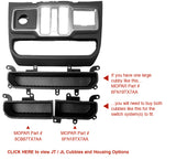 Jeep JL/JT 8 Switch Housing <br> 2232 Switches <br> (Switches Not Included)