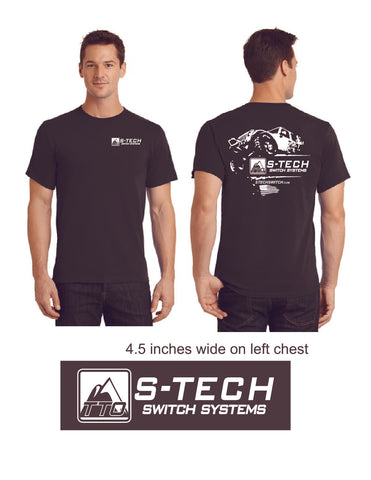 OFFICIAL S-TECH T-Shirt<br>  Front / Back graphics